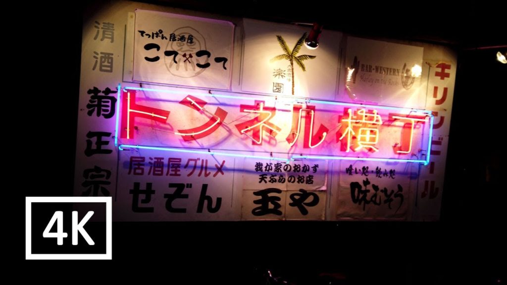 A night walk around Nishi-Kujo Station.