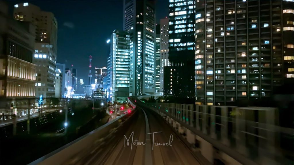 🇯🇵🚆Tokyo Train Front Window View | Yurikamome Line