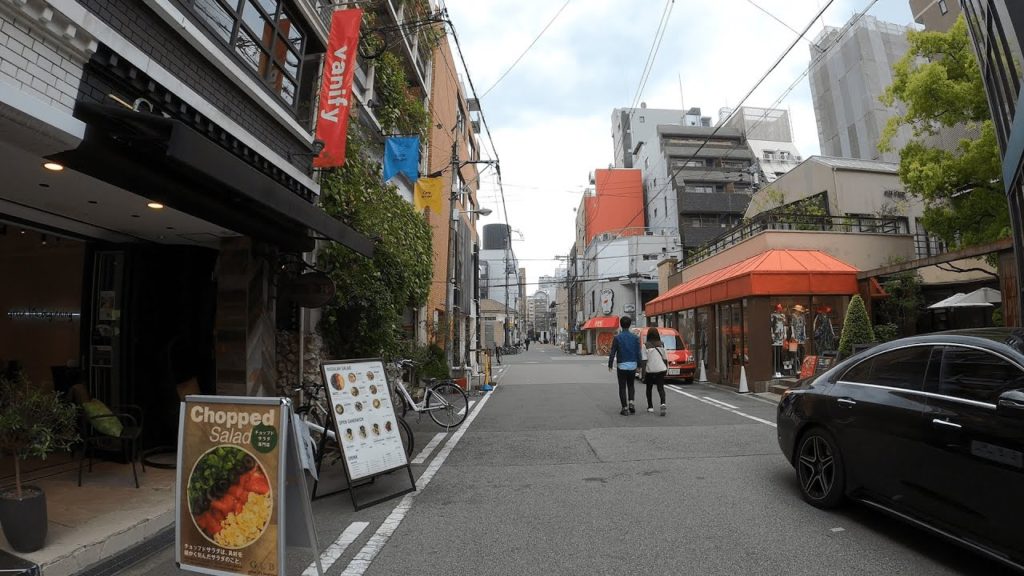 Walking in Horie in Osaka, Japan　大阪の堀江を散歩