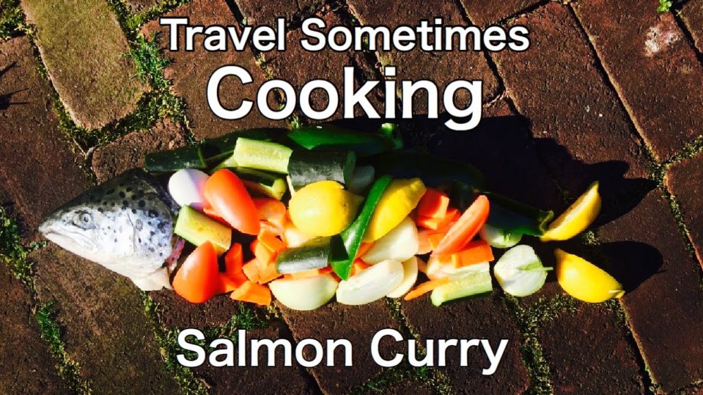 Travel Sometimes Cooking [Japanese Style Curry with Salmon] 2020 Cocinando 요리 Cuisine ចម្អិនអាហារ 做飯