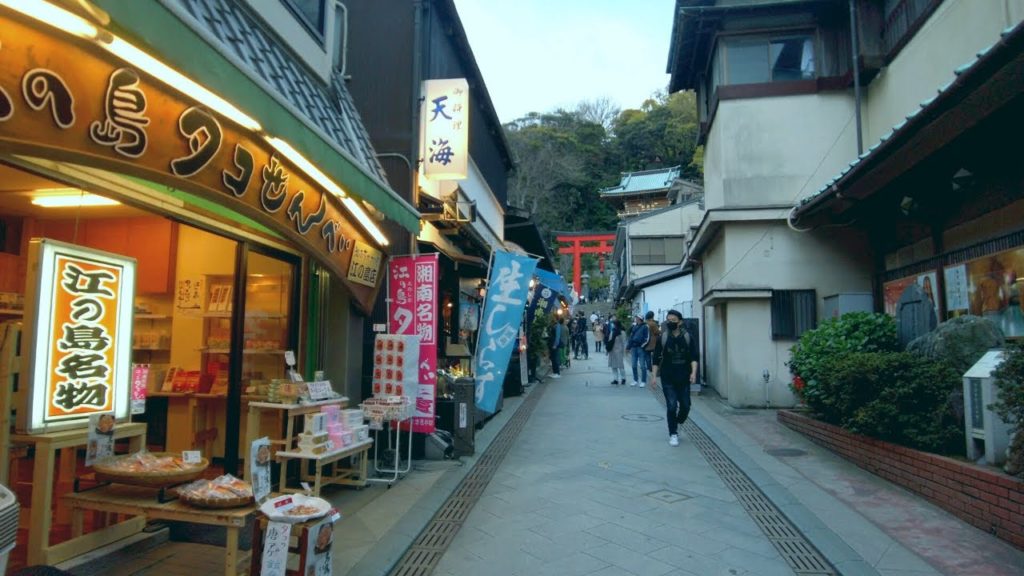 DJI Osmo Pocket -江の島を散歩 Walk around Enoshima Island【4K】【April 2020】