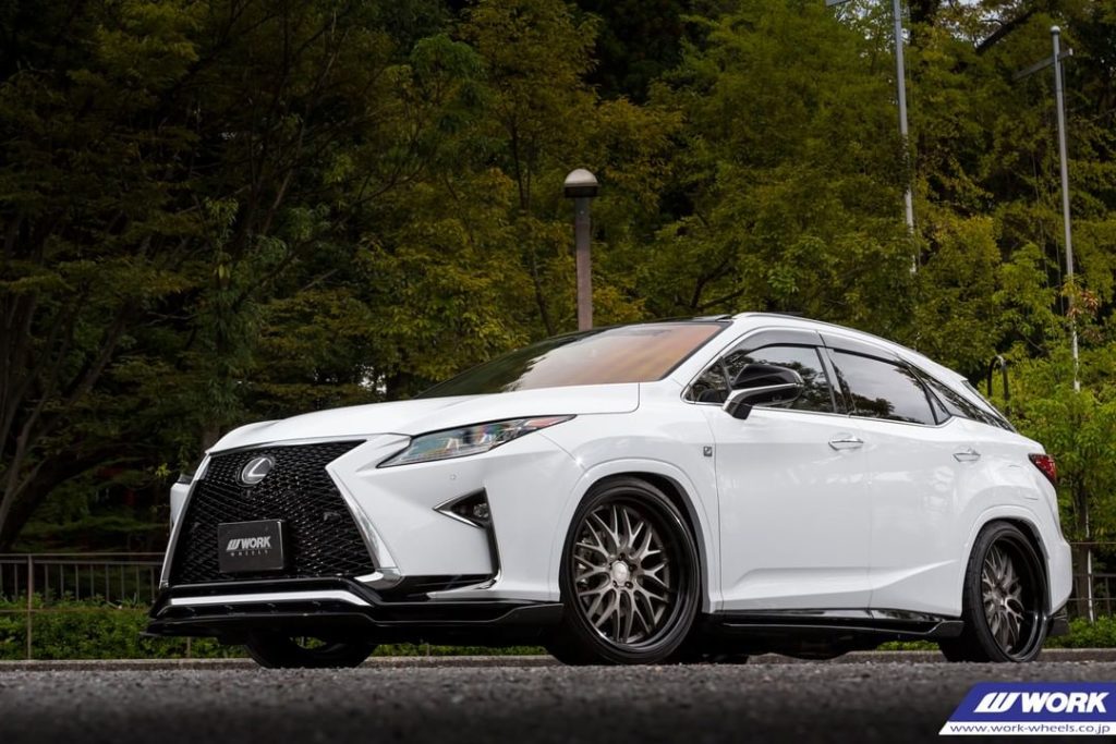 Deflexs @us_cal Lexus RX on WORK Gnosis HR201 #artofwheel #gnosishr201...