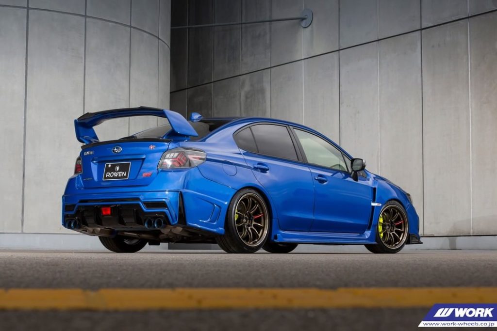@rowen_jp Subaru STI on NEW WORK Emotion ZR10 #artofwheel #zr10...