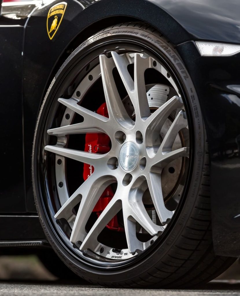 I's Lamborghini Gallardo on WORK Gnosis CVX #artofwheel #gnosiscvx...