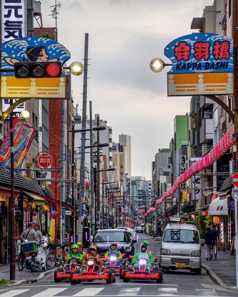 Missing those lively city streets, with go-karts, and costumes, and joy!  : @gip...