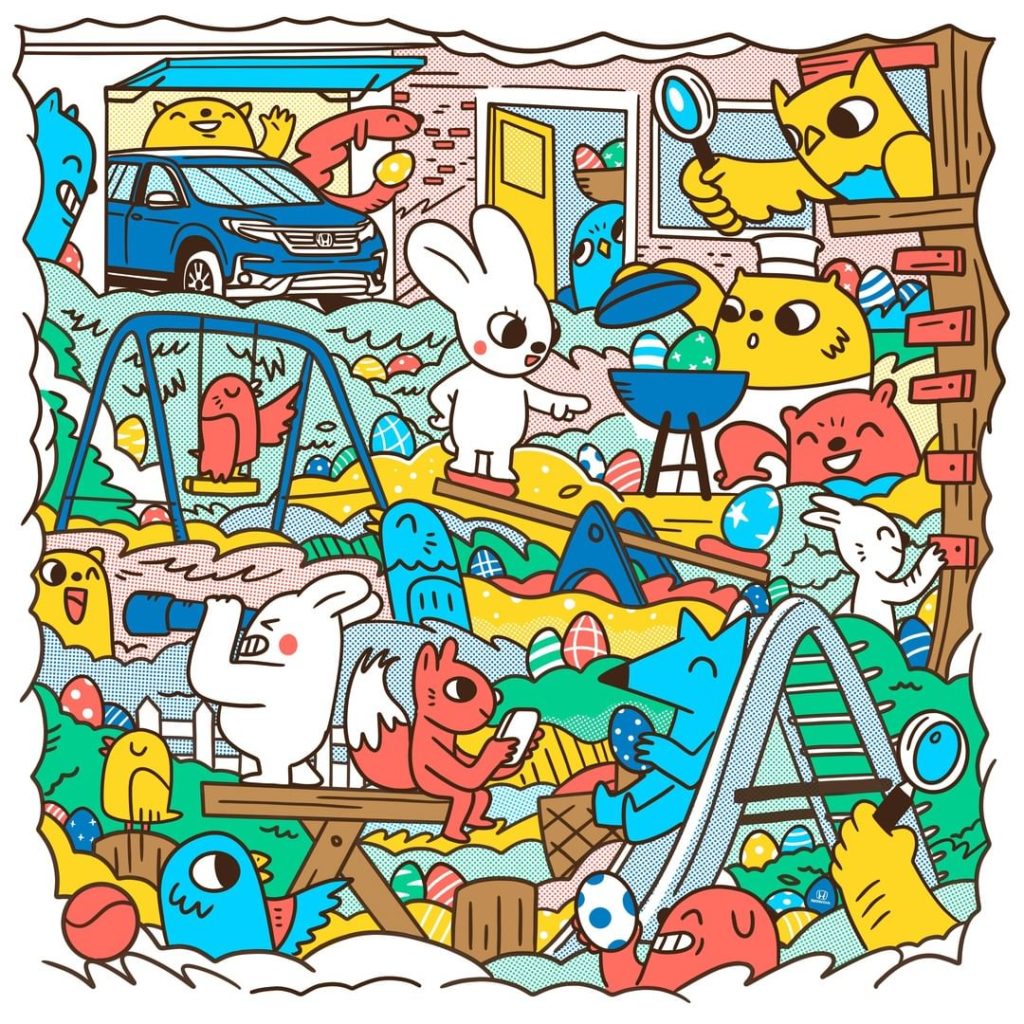 Who’s ready for an #Easter egg hunt, Honda-style? ‍ Spot the Honda egg hi...