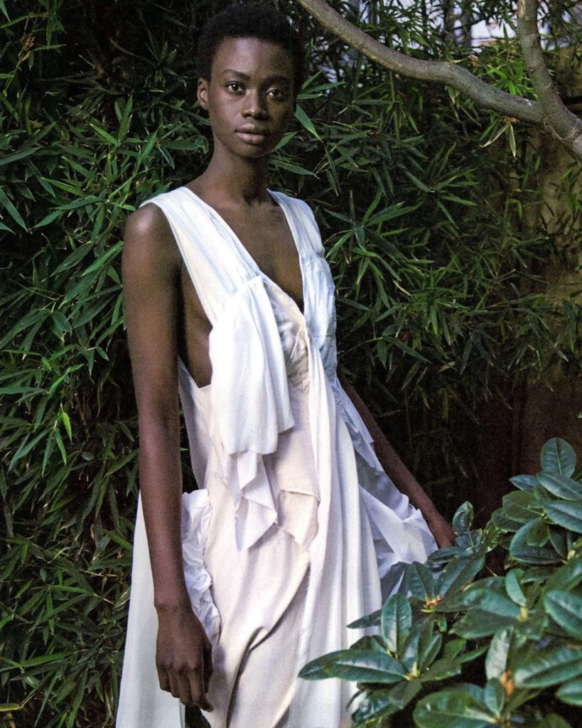 Yohji Yamamoto SS20 in the May issue of @harpersbazaargermany 
Styled by @kaimar...