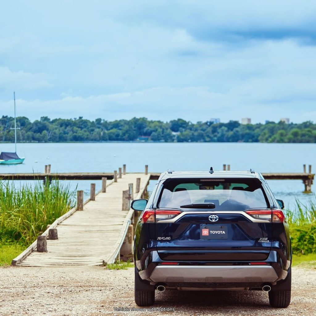 Get comfortable and express your creativity. #RAV4 #Hybrid...