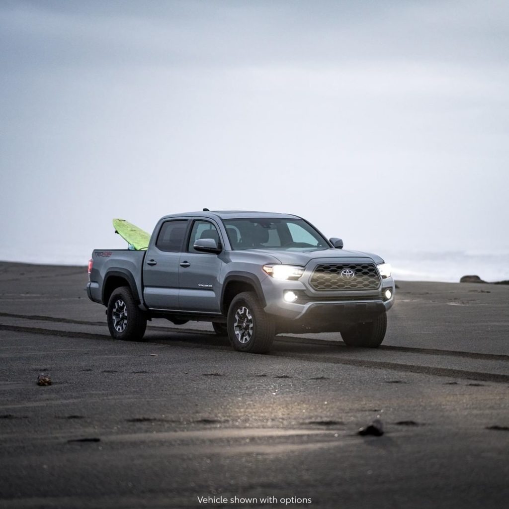 The forecast calls for a 100% chance of strength and durability. #Tacoma...