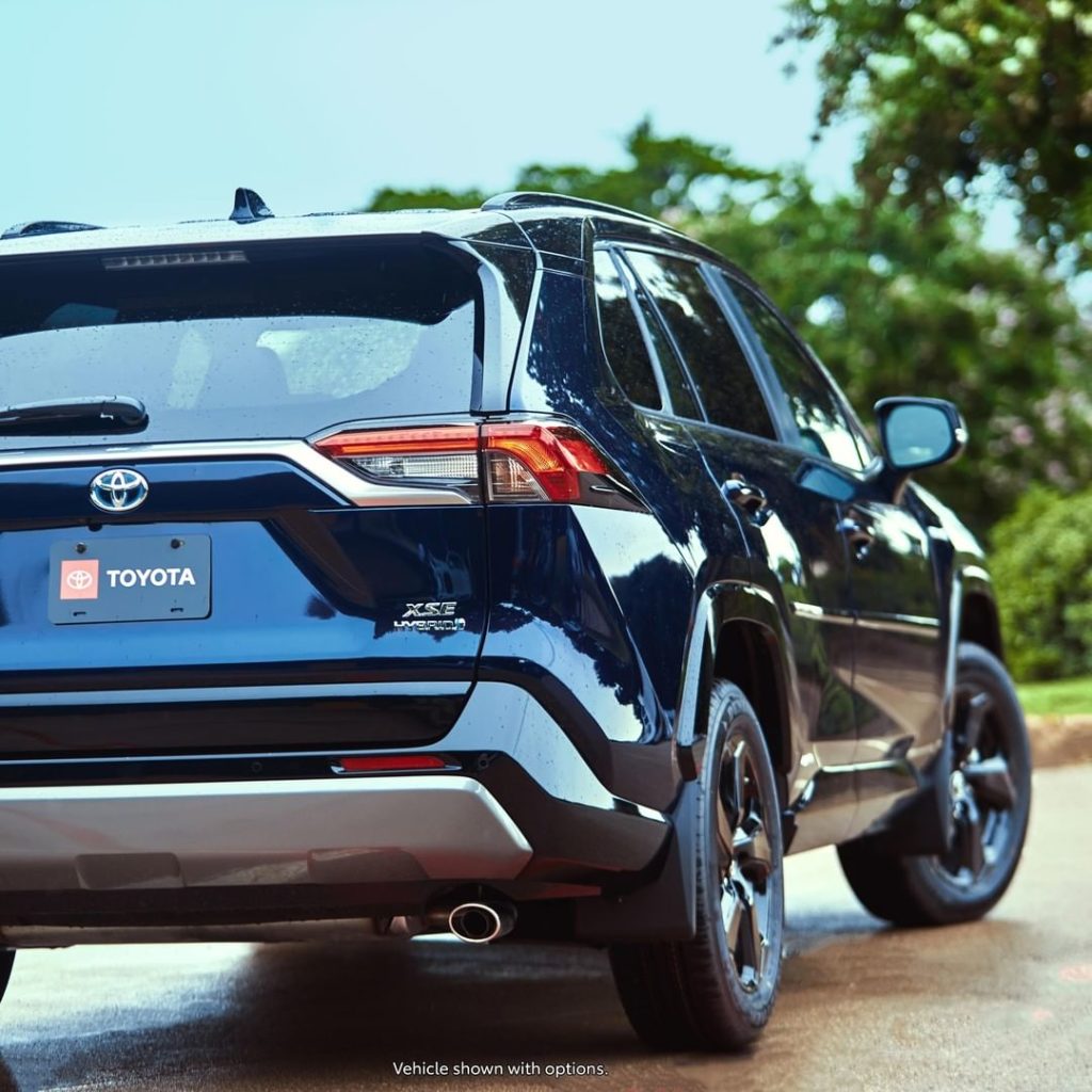 Daring confidence. #RAV4 #Hybrid...