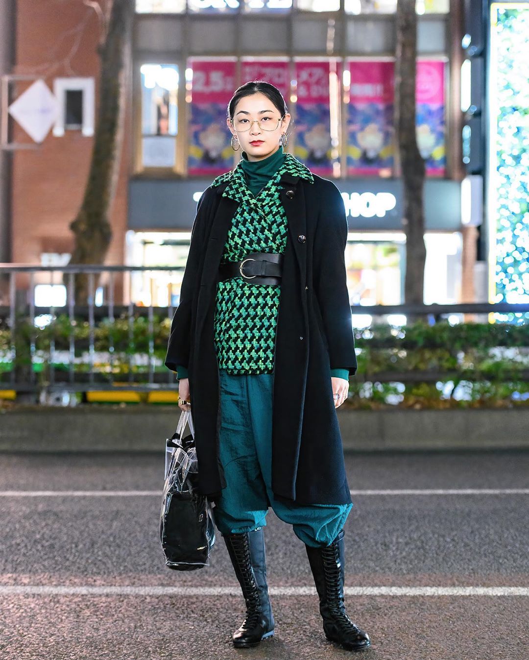 Tokyo Fashion: 19-year-old Japanese design student Suzu (@uzus_awazemu ...