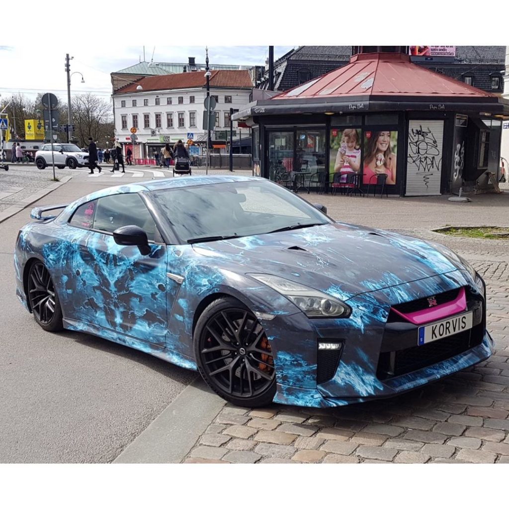 Would you wrap your GT-R?  Photo @autogespot .
.
.
.
Follow the Crew:  @Nissan_G...