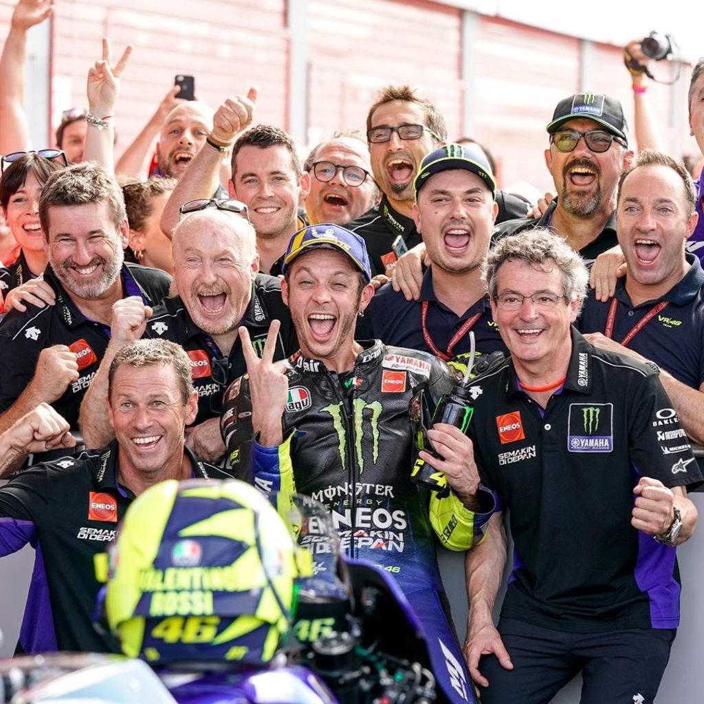 #ThrowbackThursday: 2019 Argentina GP 
.
@valeyellow46 made the crowds go wild w...