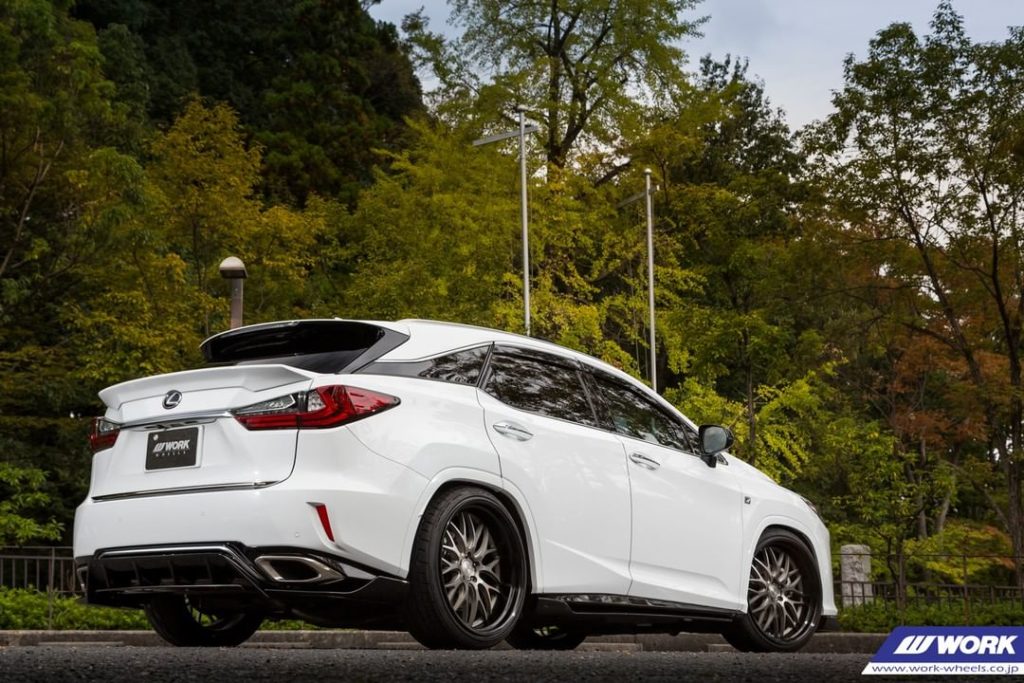 Deflexs @us_cal Lexus RX on WORK Gnosis HR201 #artofwheel #gnosishr201...