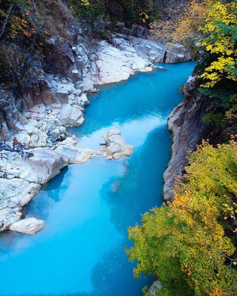 Just around the river bend.  Kiso Valley is home to some truly spectacular water...