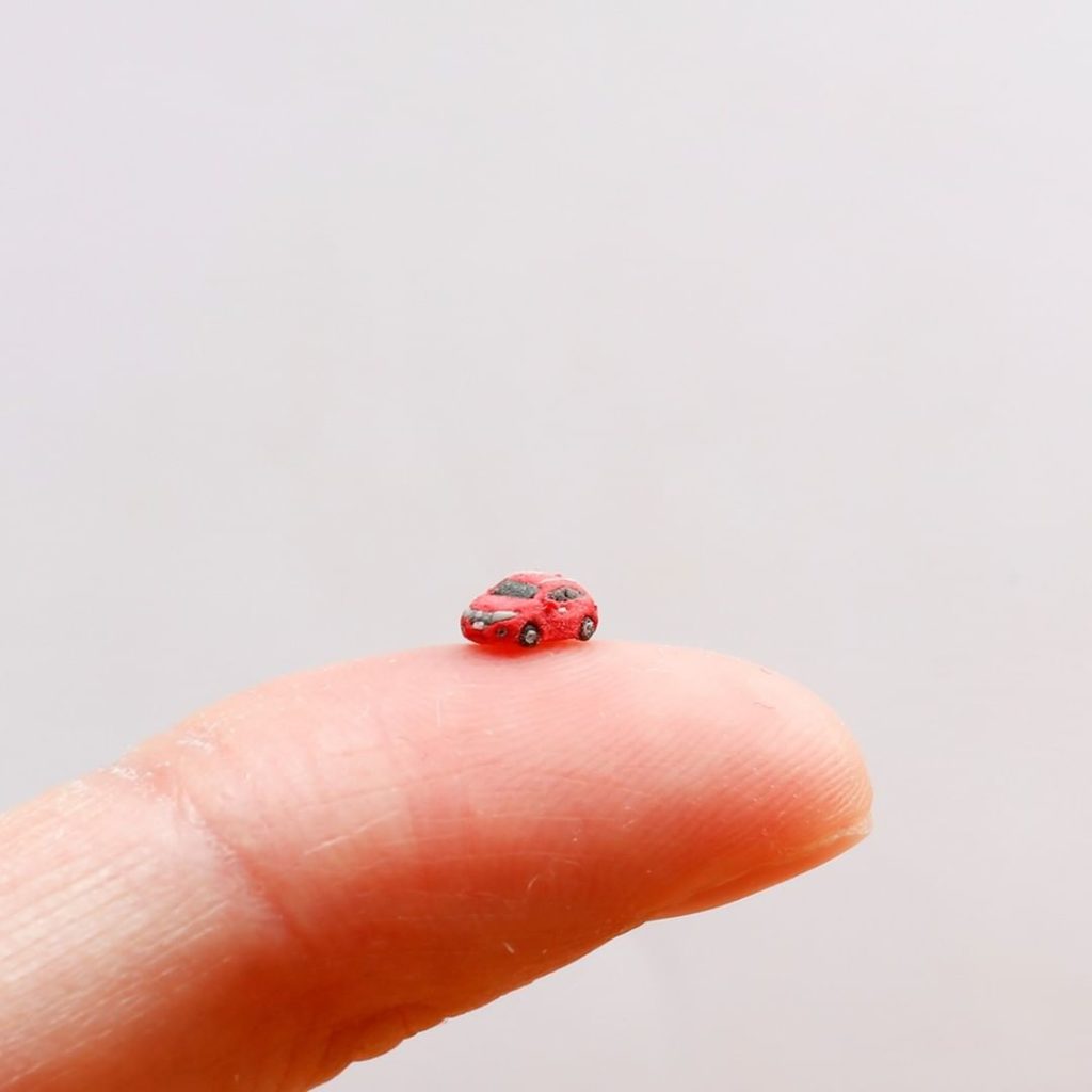 Tiny details on a tiny car!  We appreciate the craftsmanship @Kakuho.Fujii takes...