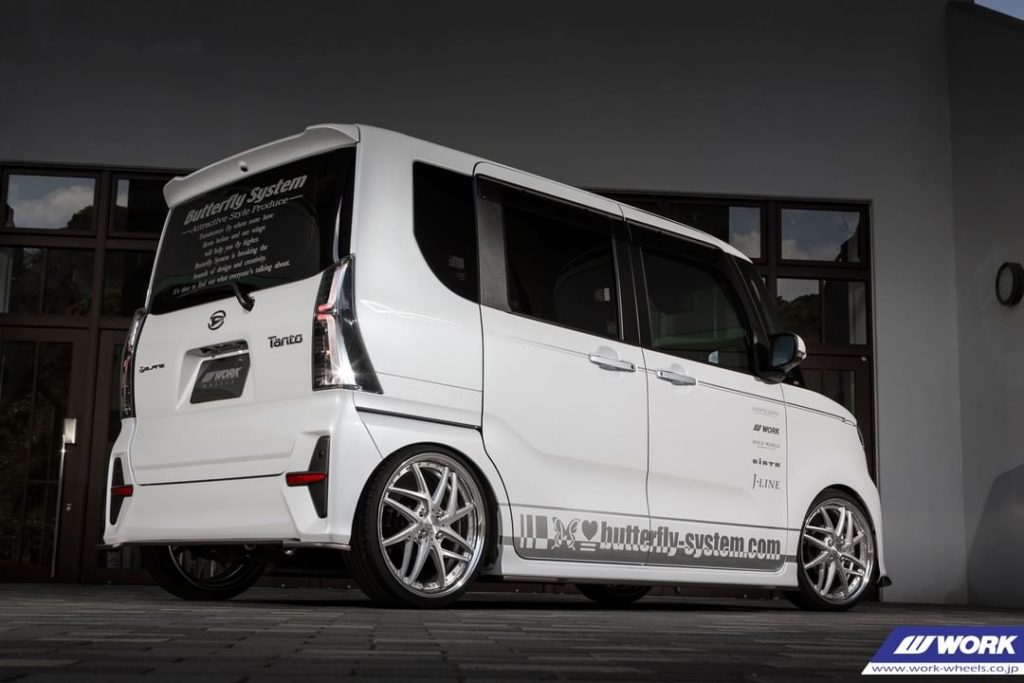 BUTTERFLY SYSTEM @bs_ryuji Daihatsu Tanto on NEW WORK Rizaltado Mesh2 #artofwhee...