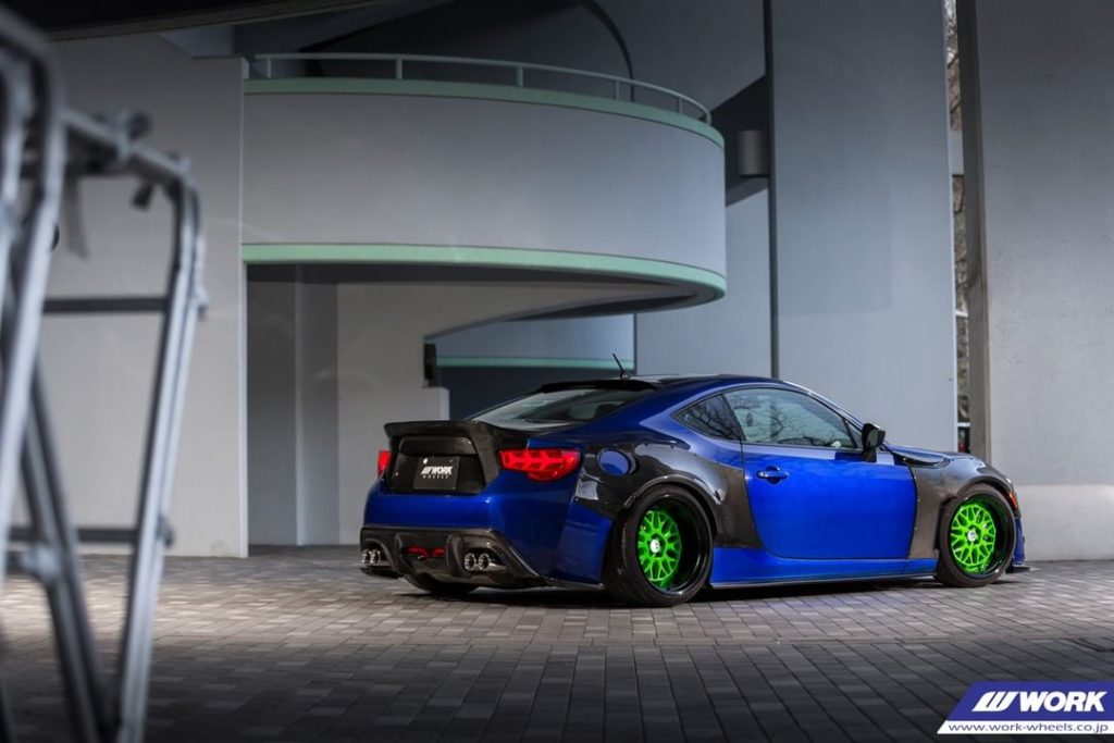 70 MOTORING Toyota 86 on WORK Seeker MX #artofwheel #seekermx @emiiiiii86...