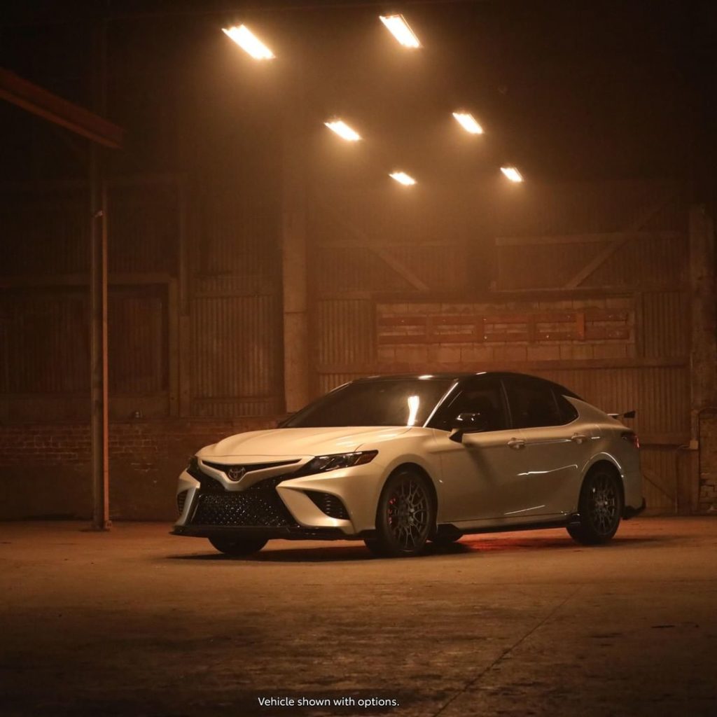 Looks that perform. #Camry #TRD...