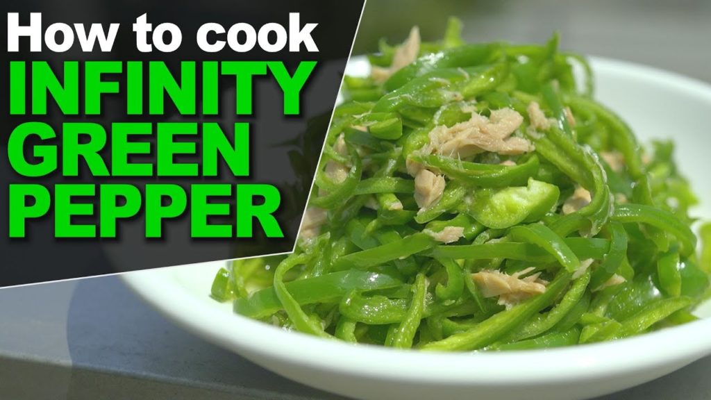 Trying the 100,000 cuts green pepper dish: Cook with Director