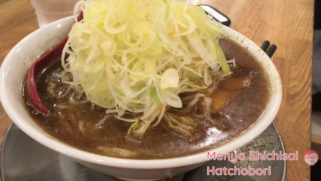 Kitakata Ramen with Handmade Noodles MADE TO ORDER at MENYA SHICHISAI