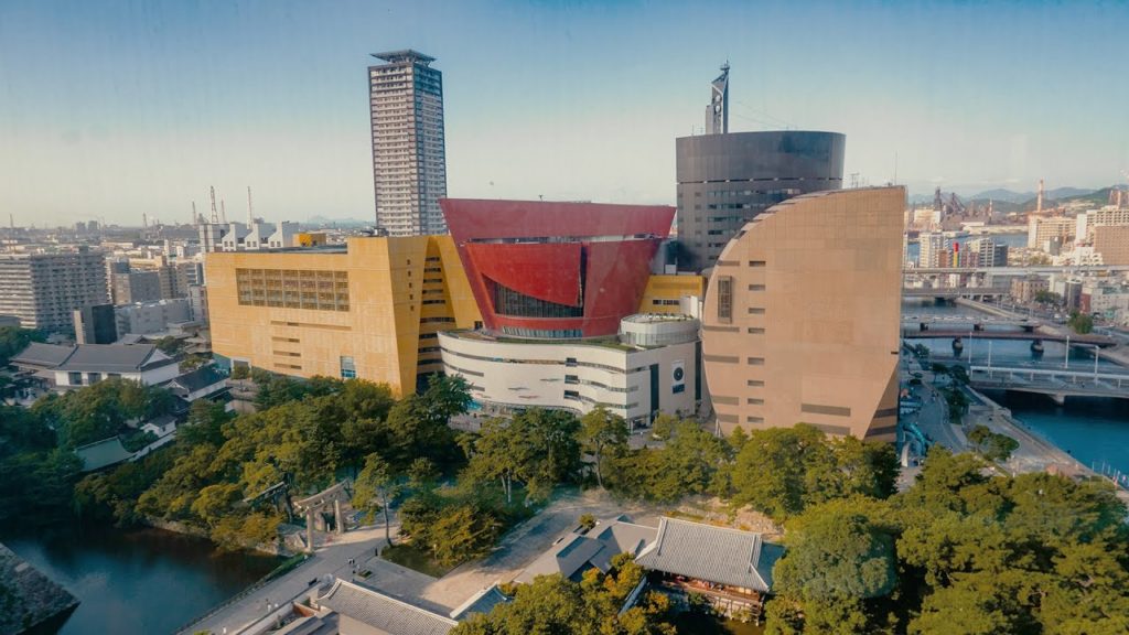 北九州市役 所屋上展望室 2019 4K