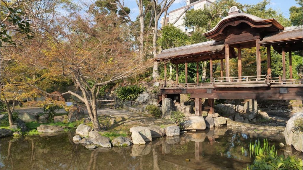 JG☆☆☆8K HDR Kyoto,Shoseien,Find Every Hidden Arts of Japanese Culture (Scenic Beauty)京都 渉成園(名勝)