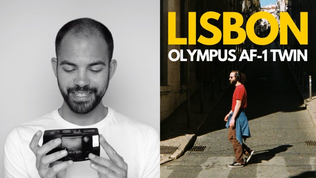 Testing my cheap analog camera in Lisbon | OLYMPUS AF-1 TWIN