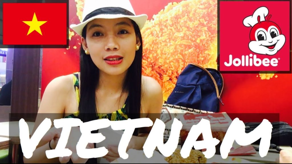 Jollibee in VIETNAM HANOI PINOY TRAVEL VLOGS ベトナムのジョリビー