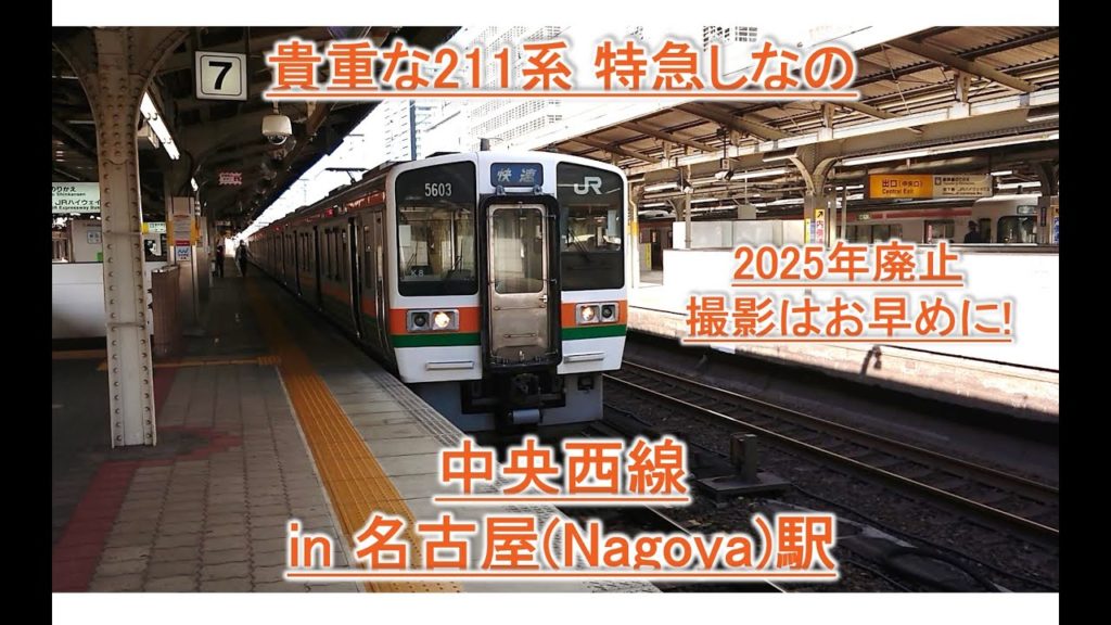 【中央本線 名古屋駅】211系天国 2025年度廃止 特急しなの リニアで存続危うし!? 次々と来る 313系 Japan Railway  JR train constantly railway 【中央本線 名古屋駅】211系天国 2025年度廃止 特急しなの リニアで存続危うし!? 次々と来る 313系 Japan Railway  JR train constantly railway