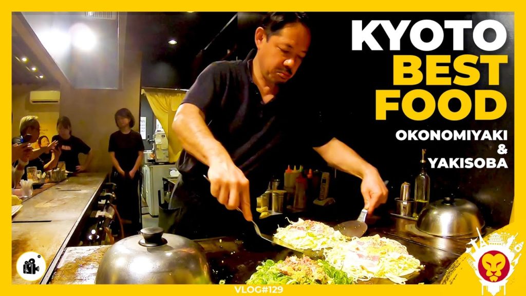 Kyoto Best Food | Okonomiyaki & Yakisoba | Travel in Japan