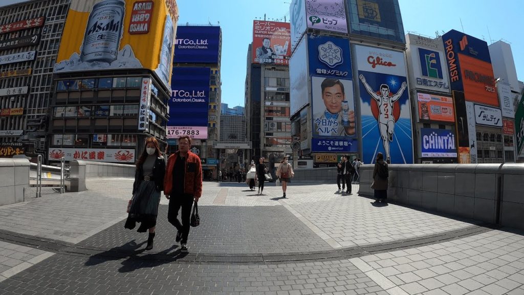 大阪の難波を散歩