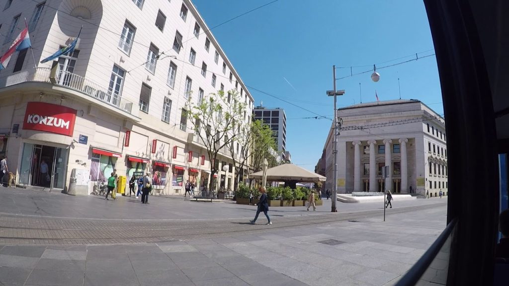 A walk in the old town of Zagreb (Croatia) クロアチア散歩 ザグレブの市街地を散策