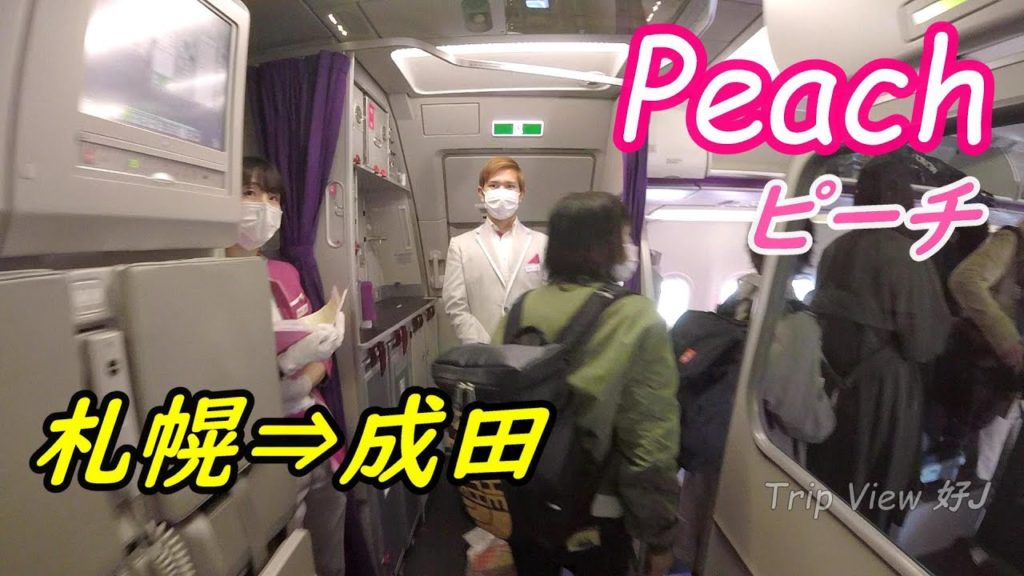 【Peach ピーチ】Sapporo to Narita,Tokyo