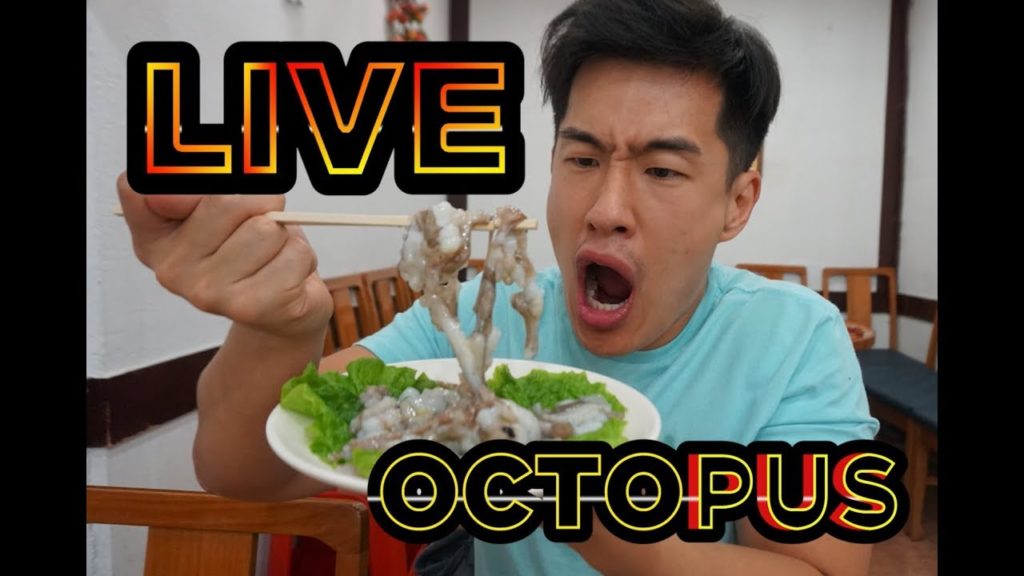 Eating LIVE OCTOPUS (Sannakji) in Korea! 산낙지 Eating LIVE OCTOPUS (Sannakji) in Korea! 산낙지