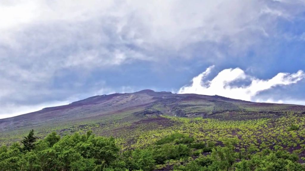 Fujinomiya 5th station on Mount Fuji
