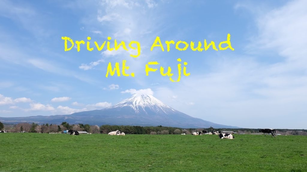 Driving around Mt. Fuji