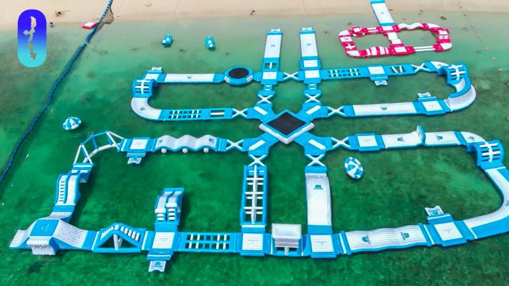 Okinawa's Largest Ocean Obstacle Course