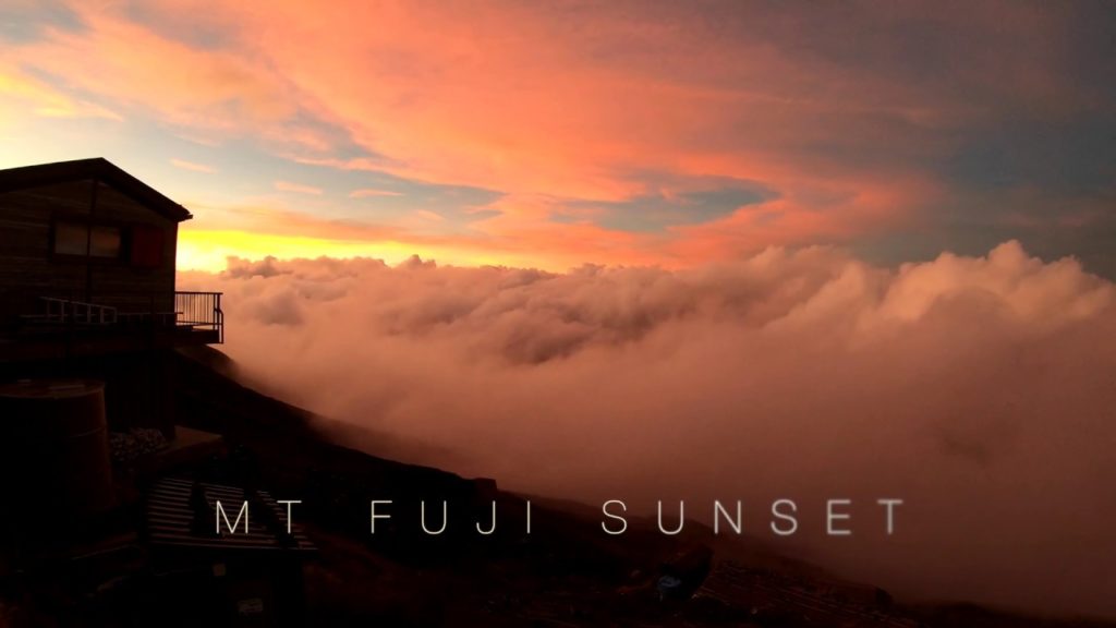 Mt Fuji Sunset Timelapse