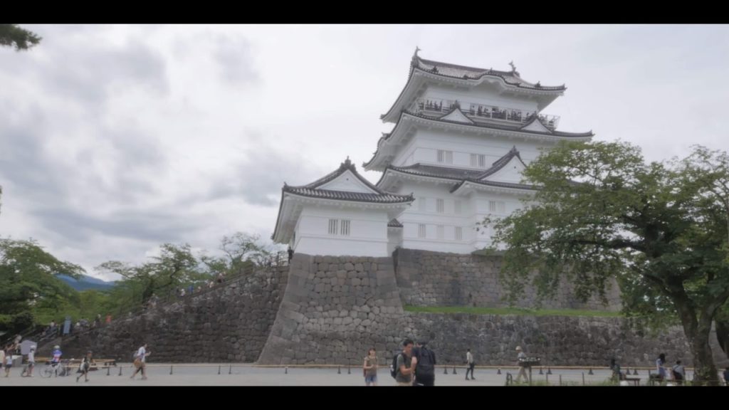 【4K】Videowalk at Odawara castle