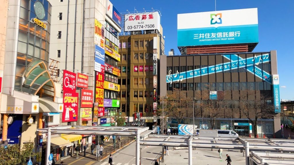 JR Chuo Line Walking tour | Nakano station to Ogikubo station Part4 - 4K UHD