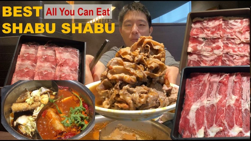 ALL YOU CAN EAT SHABU SHABU Hot Pot Buffet in Shanghai, China | Mo Mo Paradise