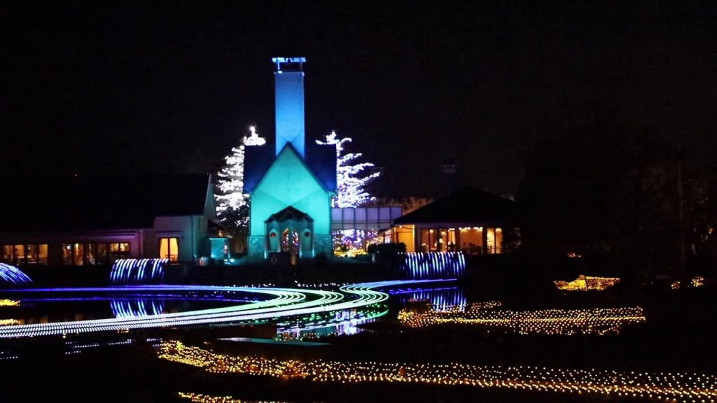 traveling to the nabana sato in japan,kuwana city!!