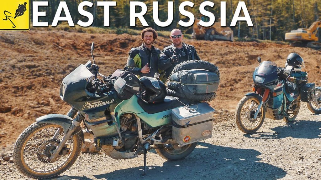 Riding 5000km in 6 Days! (Russia to Japan on Soviet Ferry Boat). Motorbike Around the World - Ep17