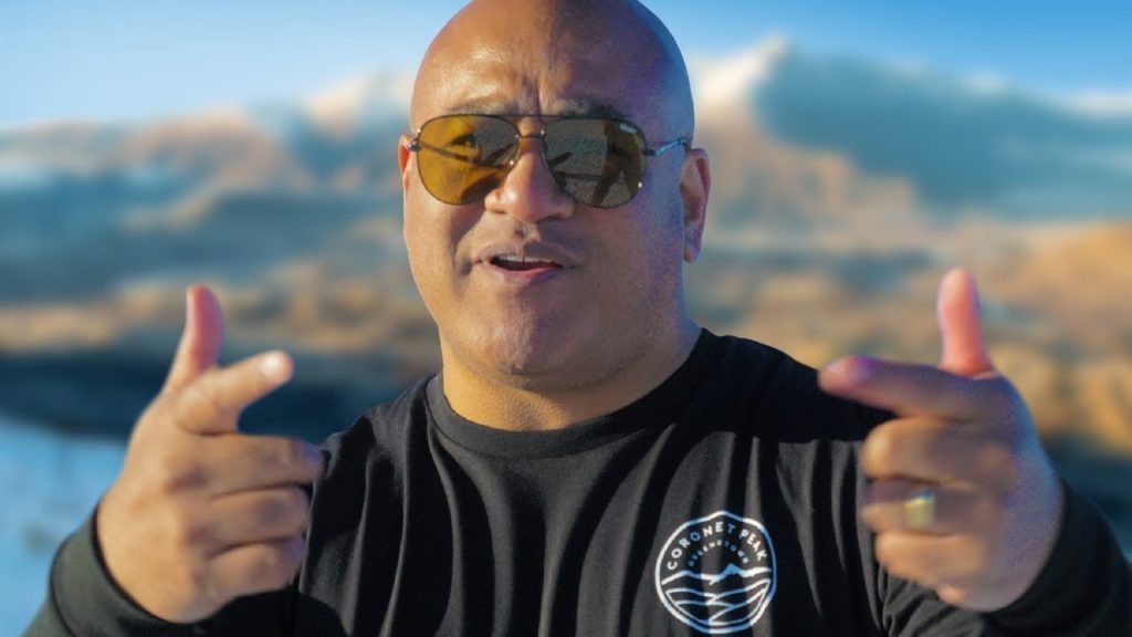 King Kapisi hits up Queenstown to ride Coronet Peak and The Remarkables