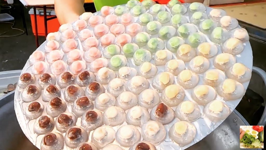 JAPANESE Round CAKE with HONEY & EGG | TAIWANESE Street Food...