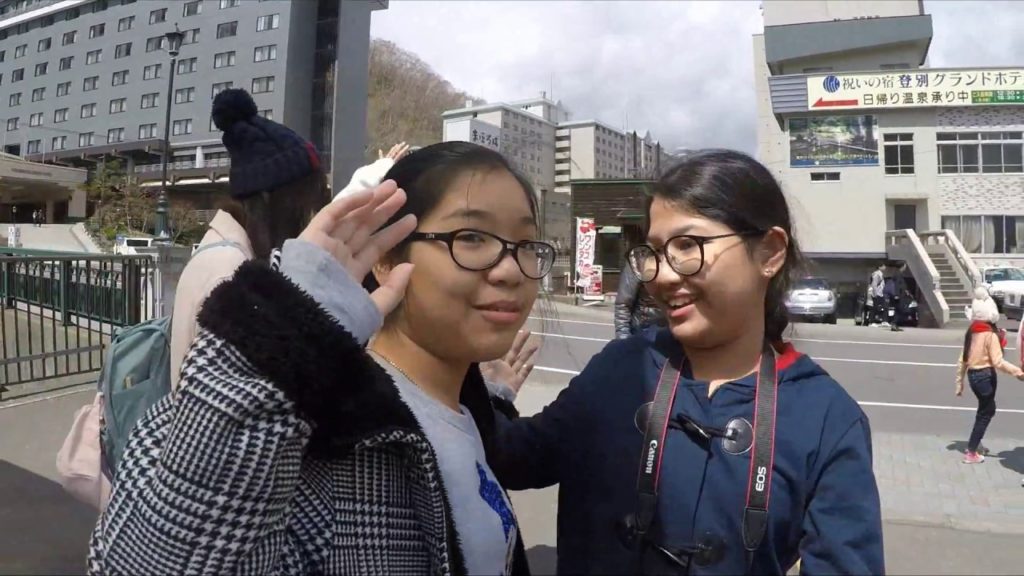 Family Trip Hokkaido 2017 : Noboribetsu Jigokudani Hell Velley, Hokkaido Japan