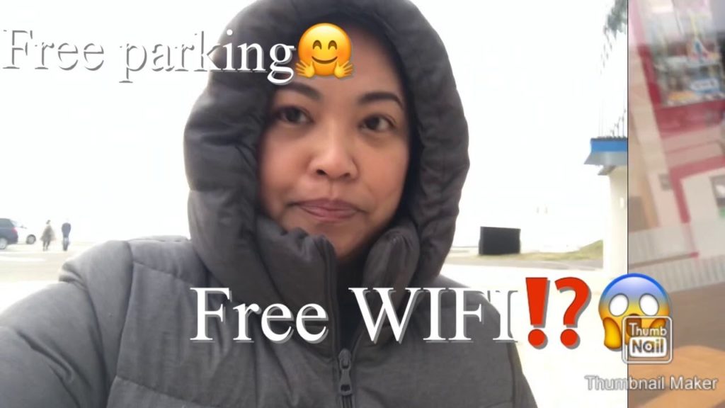 Michi no Eki (free parking) in Hokkaido