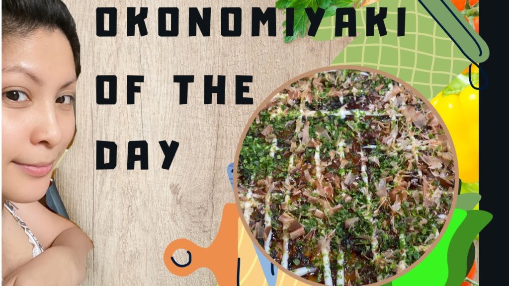 okonomiyaki of the day - supermarket in japan / home made