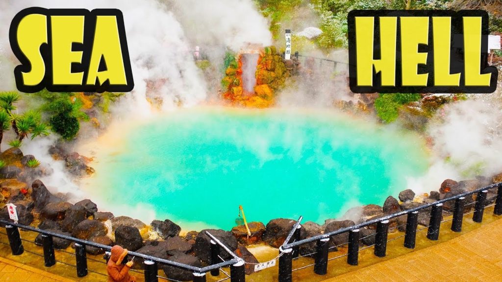 'Sea hell' in Beppu, Japan's Hot Spring Capital